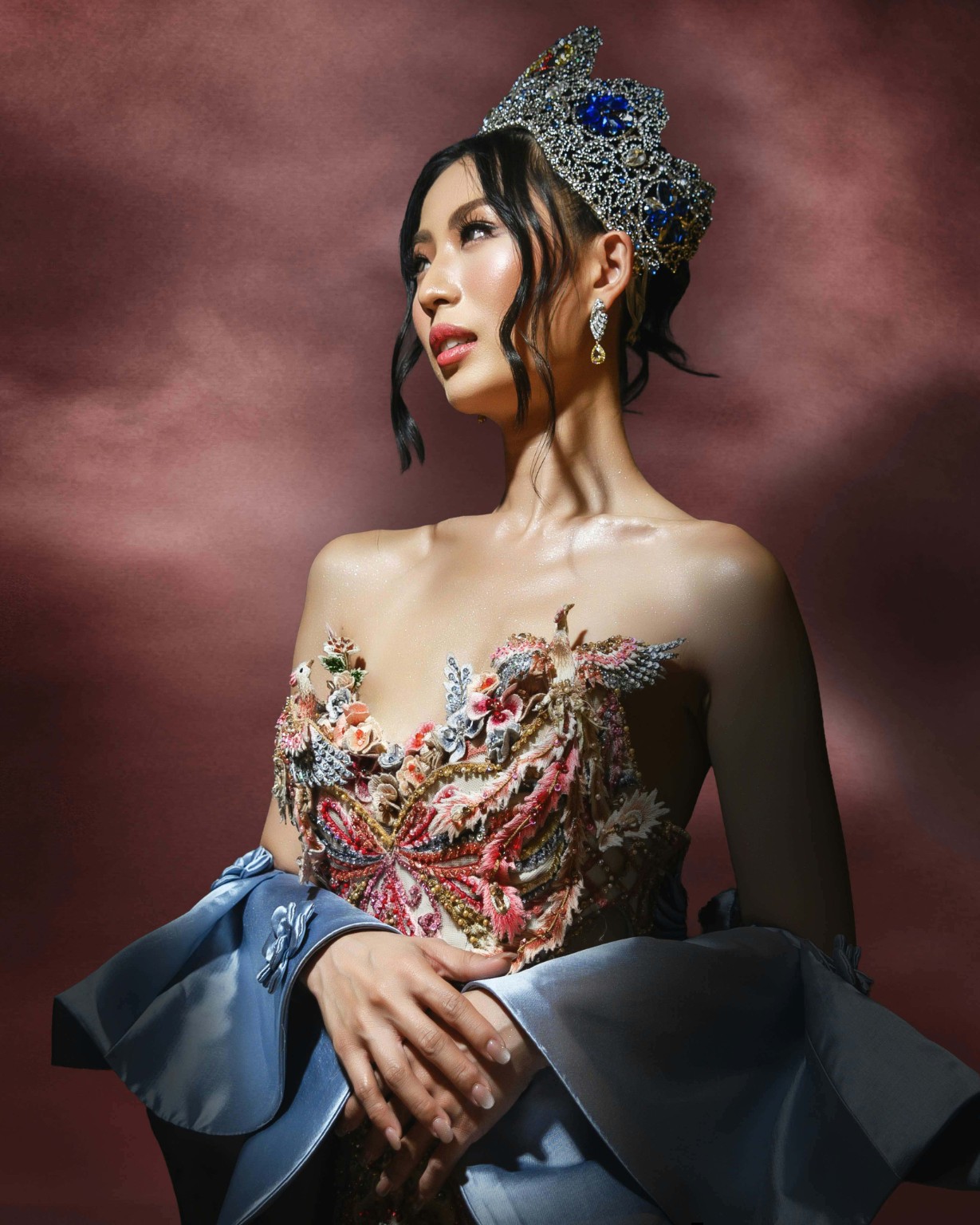 Scarlet Chua close portrait for Asia World Fashion Week