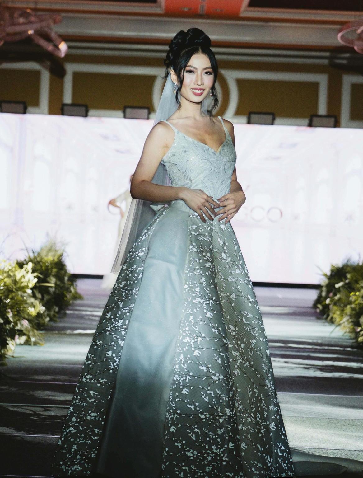 Scarlet Chua runway appearance at Asia World Fashion Week