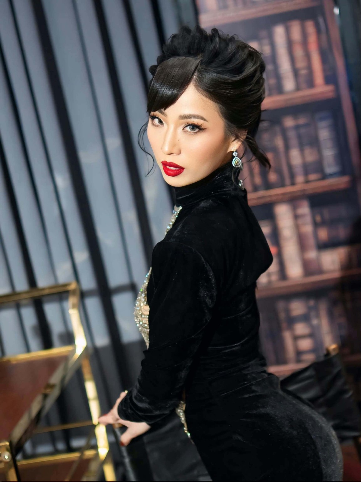 Scarlet Chua at a distinguished celebration